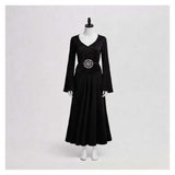 Beetlejuice Lydia Black Dress Cosplay Costume Halloween Carnival Party Suit