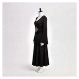 Beetlejuice Lydia Black Dress Cosplay Costume Halloween Carnival Party Suit