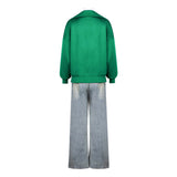 Bibi Blocksberg Bibi Green Cosplay Costume For Adult Female Halloween Carnival Party Suit