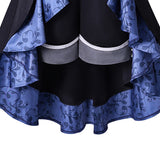 Black Butler Ciel Phantomhive Cosplay Blue Dress Halloween Carnival Party Suit