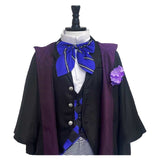 Black Butler Season 4 Public School Arc Violet Gregory Anime Character Cosplay Costume Outfits Halloween Carnival Suit