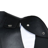 Black Torch Jirou Azuma White Jumpsuit Cosplay Costume Halloween Carnival Party Suit