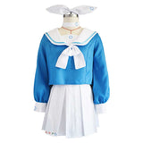 Blue Archive Arona Blue Sailor Skirt Cosplay Costume Outfits Halloween Carnival Suit