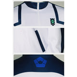 BLUE LOCK Isagi Yoichi White Cosplay Costume Halloween Carnival Party Suit   