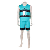 BLUE LOCK Live-Action Isagi Yoichi Green Jersey Cosplay Costume Halloween Carnival Party Suit