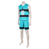 BLUE LOCK Live-Action Isagi Yoichi Green Jersey Cosplay Costume Halloween Carnival Party Suit