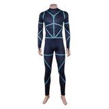 BLUE LOCK Live-action Jie Shiyi Blue Jumpsuit Cosplay Costume Halloween Carnival Party Suit