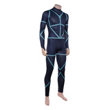 BLUE LOCK Live-action Jie Shiyi Blue Jumpsuit Cosplay Costume Halloween Carnival Party Suit