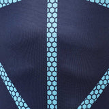 BLUE LOCK Live-action Jie Shiyi Blue Jumpsuit Cosplay Costume Halloween Carnival Party Suit