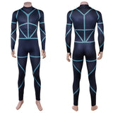 BLUE LOCK Live-action Jie Shiyi Blue Jumpsuit Cosplay Costume Halloween Carnival Party Suit