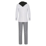 BLUE LOCK Nagi Seishiro Adult Man White Outfit Cosplay Costume Halloween Carnival Party Suit   