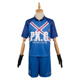 Blue Lock New Hero Battle Charles Chevalier P.X.G Team Uniform Unisex Cosplay Costume Outfits