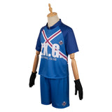 Blue Lock New Hero Battle Charles Chevalier P.X.G Team Uniform Unisex Cosplay Costume Outfits