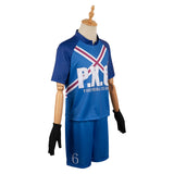 Blue Lock New Hero Battle Charles Chevalier P.X.G Team Uniform Unisex Cosplay Costume Outfits