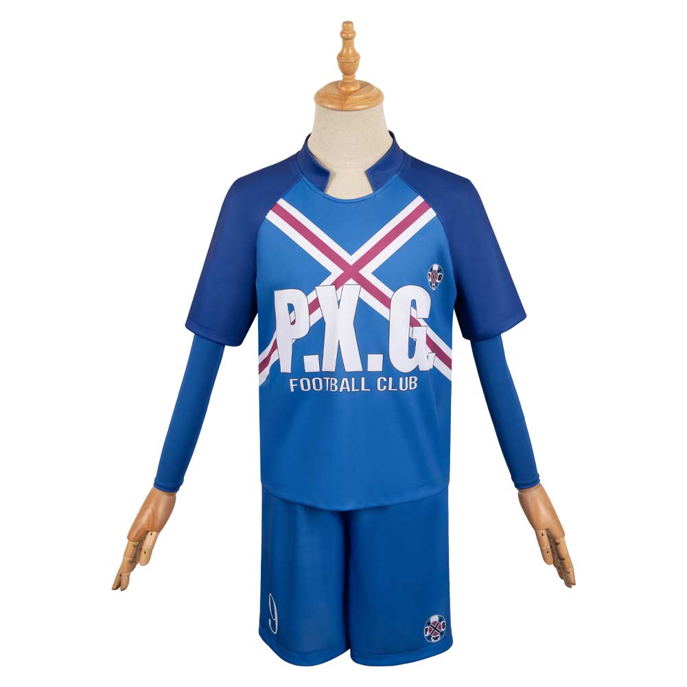 Blue Lock New Hero Battle Itoshi Rin P.X.G Team Uniform Unisex Cosplay ...
