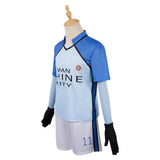 Blue Lock New Hero Battle MANSHINE CITY Team Uniform Unisex Cosplay Costume Outfits Halloween Carnival Suit