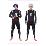 BLUE LOCK Reo Mikage Black Outfit Male Cosplay Costume Halloween Carnival Party Suit