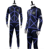 BLUE LOCK Reo Mikage Black Outfit Male Cosplay Costume Halloween Carnival Party Suit