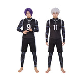 BLUE LOCK Seishiro Nagi Black Outfit Cosplay Costume Halloween Carnival Party Suit