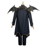 Blue Lock Seishiro Nagi Halloween Black Devil Suit Cosplay Costume Outfits