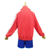 Brand New Animal Michiru Kagemori Red Outfit Pro Cosplay Costume Halloween Carnival Party Suit