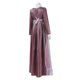 Bridgerton Sophie Beckett Brown Dress Cosplay Costume Halloween Carnival Party Suit