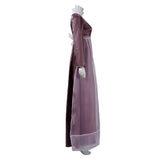 Bridgerton Sophie Beckett Brown Dress Cosplay Costume Halloween Carnival Party Suit