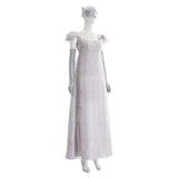 Bridgerton Sophie Beckett Cosplay White Dress For Halloween Carnival Party 