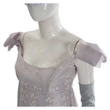 Bridgerton Sophie Beckett Cosplay White Dress For Halloween Carnival Party 