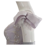 Bridgerton Sophie Beckett Cosplay White Dress For Halloween Carnival Party 