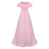 Bridgerton Sophie Beckett Pink Dress Cosplay Costume Halloween Carnival Party Suit 