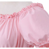 Bridgerton Sophie Beckett Pink Dress Cosplay Costume Halloween Carnival Party Suit 