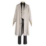 Bungo Stray Dogs Akutagawa Ryuunosuke White Coat Anime Cosplay Costume Outfits Halloween Carnival Suit