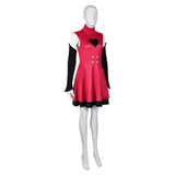 c Charlie Morningstar Red Dress Cosplay Costume Outfits Halloween Carnival Suit Charlie