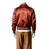 Camp Rock Nick Jonas Brown Jacket Set Cosplay Costume Halloween Carnival Party Suit
