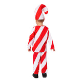 Candy Cane Kids Cosplay Costume Christmas Outfits    