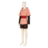 Cara Women Pink Hooded Set Cosplay Costume Halloween Carnival Party Suit