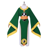 Cardcaptor Sakura Li Shaoran Anime Character Green Robe Combat Suit Cosplay Costume Outfits Halloween Carnival Suit