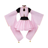 Cardcaptor Sakura Sakura Kinomoto Women Pink Dress Cosplay Costume Halloween Carnival Party Suit