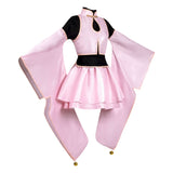 Cardcaptor Sakura Sakura Kinomoto Women Pink Dress Cosplay Costume Halloween Carnival Party Suit