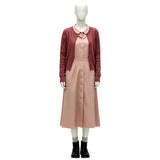 Carrie Women Pink Dress Cosplay Costume Halloween Carnival Party Suit