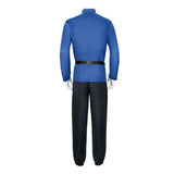 Chikyuu no Undou ni Tsuite Rafał Blue Outfit Cosplay Costume Halloween Carnival Party Suit