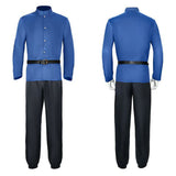 Chikyuu no Undou ni Tsuite Rafał Blue Outfit Cosplay Costume Halloween Carnival Party Suit