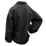 Childrenswear Kids Children Black Medieval Renaissance Tie Shirt