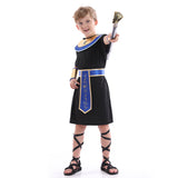 Childrenswear Kids Children Egyptian Pharaoh Cosplay Costume Masquerade Party Dress Stage Dress Up