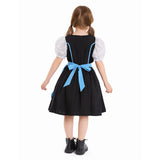 Childrenswear Kids Children Girls Beer Festival Blue Maid Dress Cosplay Costume Outfits