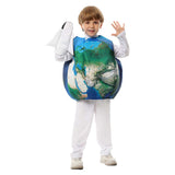 Childrenswear Kids Children Globe&Aircraft Gloves Cosplay Costume Outfits Halloween Carnival Suit