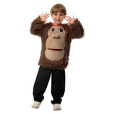 Childrenswear Kids Children Gorilla Top Animal Cosplay Costume Outfits Halloween Carnival Suit