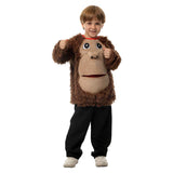 Childrenswear Kids Children Gorilla Top Animal Cosplay Costume Outfits Halloween Carnival Suit