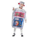 Childrenswear Kids Children Halloween Performance Costume Robot Cosplay Costume Set